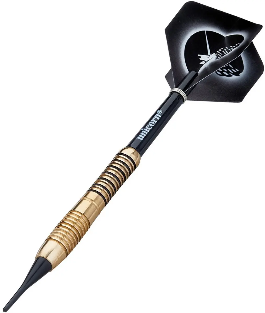 Unicorn Core Shape 2 Brass Gold Darts - 3 Stuks