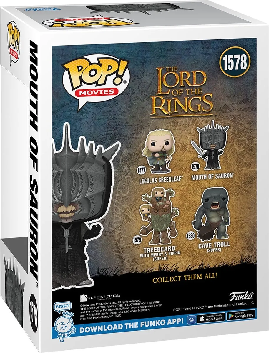 Funko Pop Movies The Lord of the Rings Mouth of Sauron #1578 - Multi