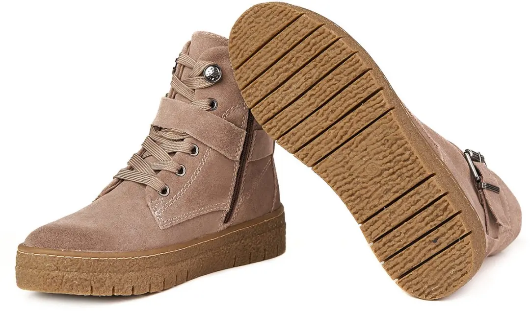 Marco Tozzi Taupe Laarzen - 38 - Roze