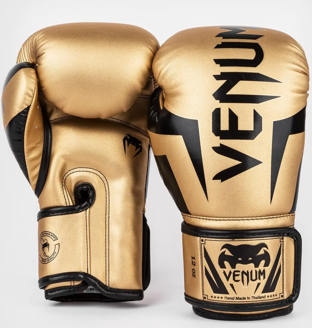 Venum Elite Bokshandschoenen 12 oz - Gold/Black