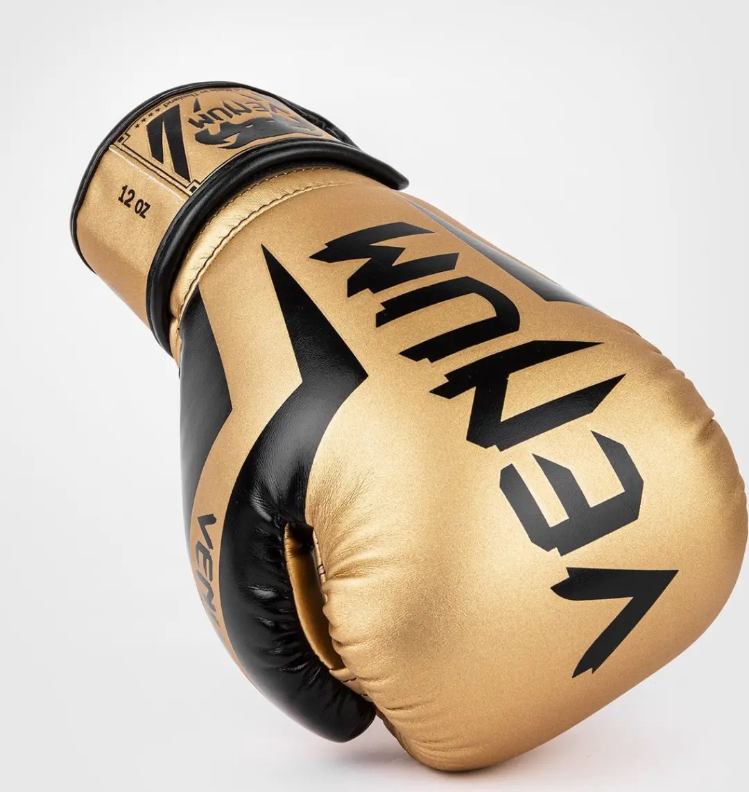 Venum Elite Bokshandschoenen 12 oz - Gold/Black