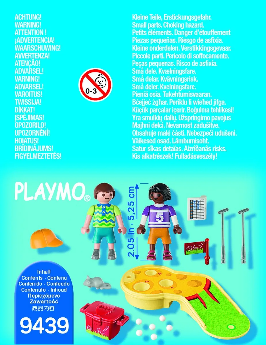 Playmobil Minigolf 9439 - Multicolor