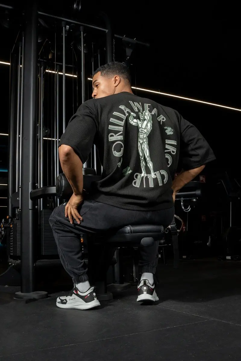 Gorilla Wear Russell Oversized T-shirt 3XL - Zwart