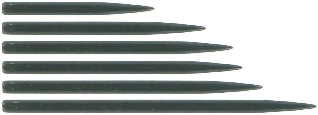 Bull's Dartpoints Black 45 mm