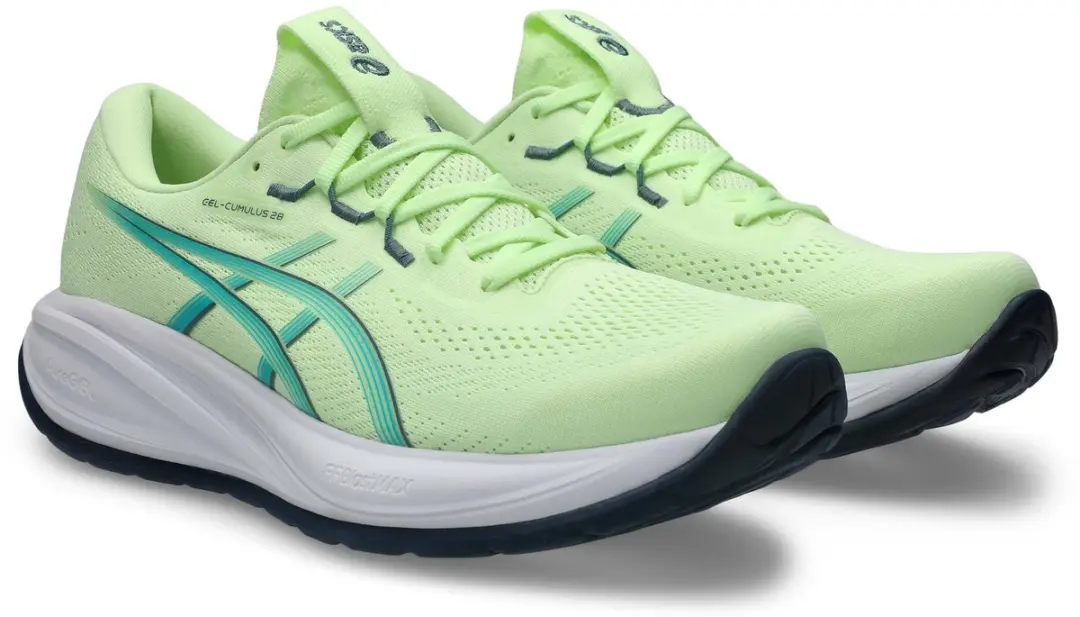 ASICS Gel-Cumulus 28 Hardloopschoenen - 44.5 Geel - afbeelding 4 van 6