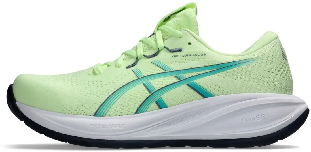 ASICS Gel-Cumulus 28 Hardloopschoenen - 44.5 Geel - afbeelding 5 van 6