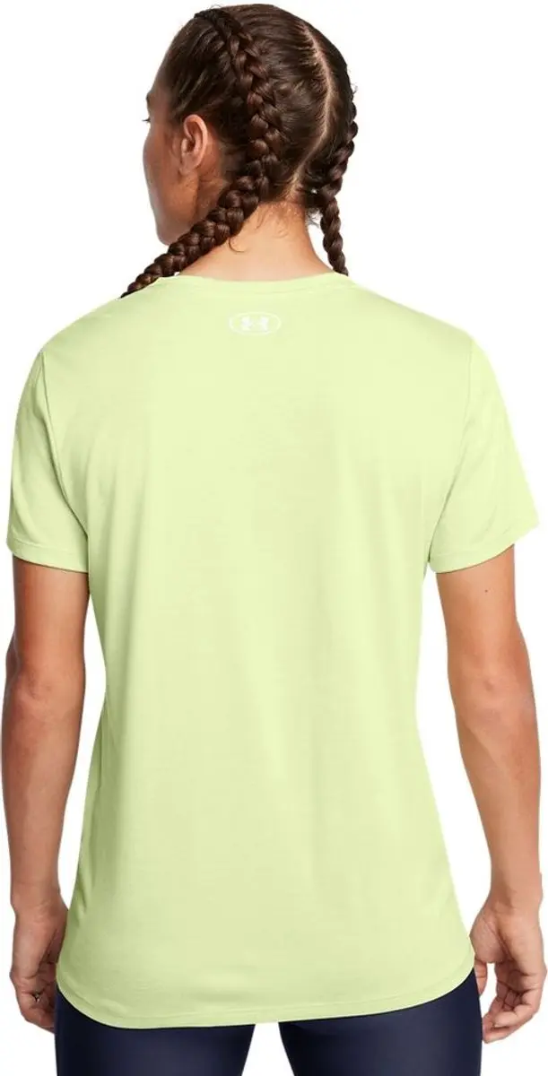 Under Armour Tech SSC Twist T-Shirt - Retro Green - US SM - afbeelding 2 van 2