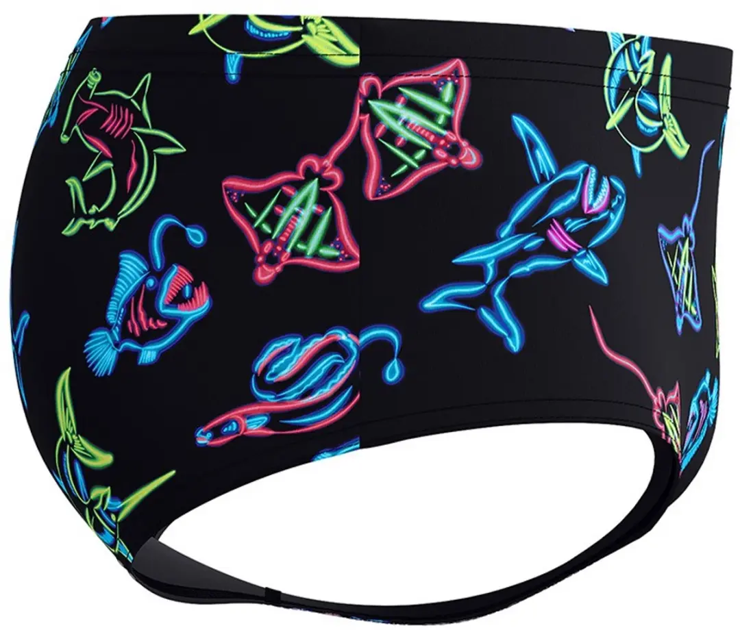 Speedo ML Printed Zwemslip 32 - Zwart - afbeelding 2 van 6