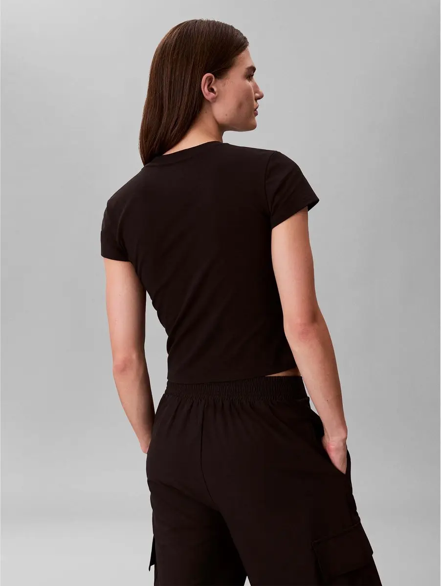 Calvin Klein CK Performance Commuter Baby Tee - Zwart M