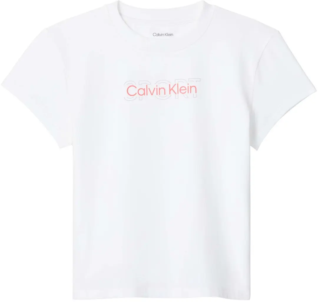 Calvin Klein CK Performance Commuter Baby Tee - Zwart M - afbeelding 6 van 6