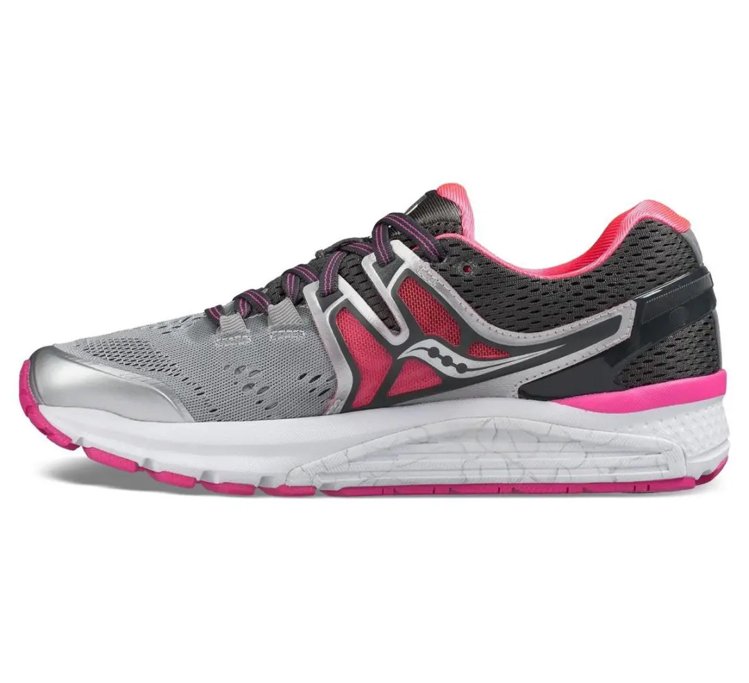 Saucony Hardloopschoenen 38.5 - Grijs/roze/zilver - afbeelding 4 van 5