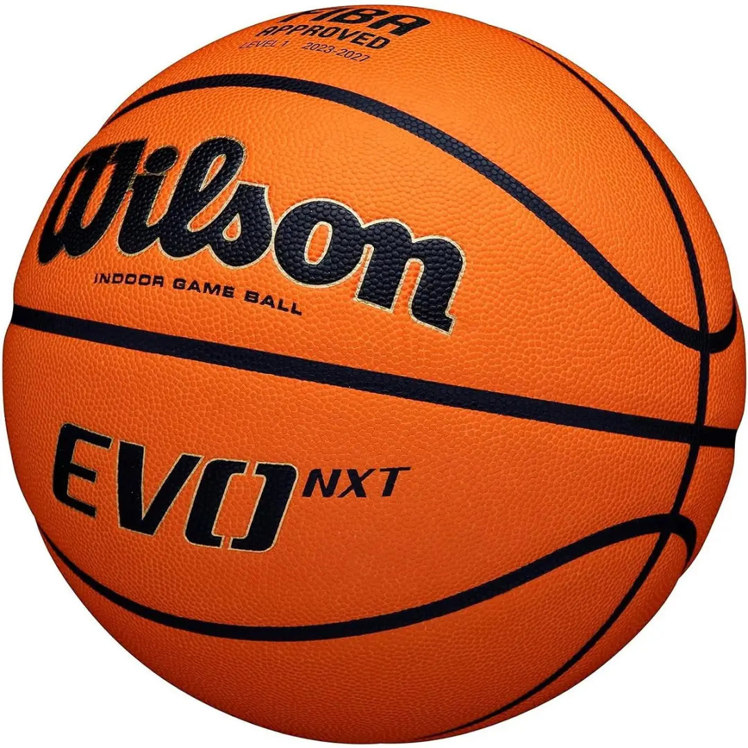 Wilson Evo NXT FIBA Game Basketbal Heren - Maat 7 - Oranje