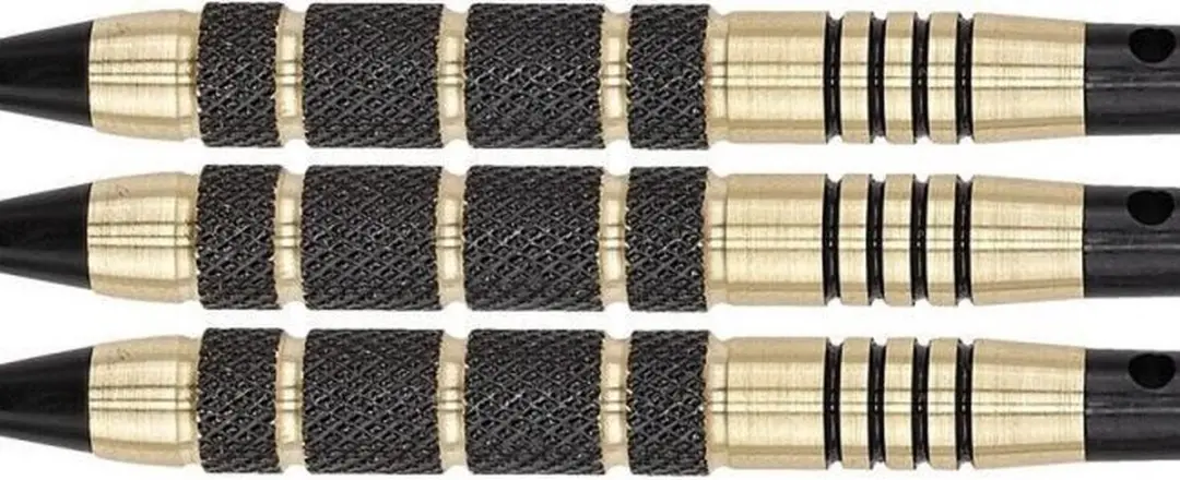 Unicorn Core Plus Dartpijlen UN-08644 - 3 Stuks - Zwart/Goud - afbeelding 2 van 6