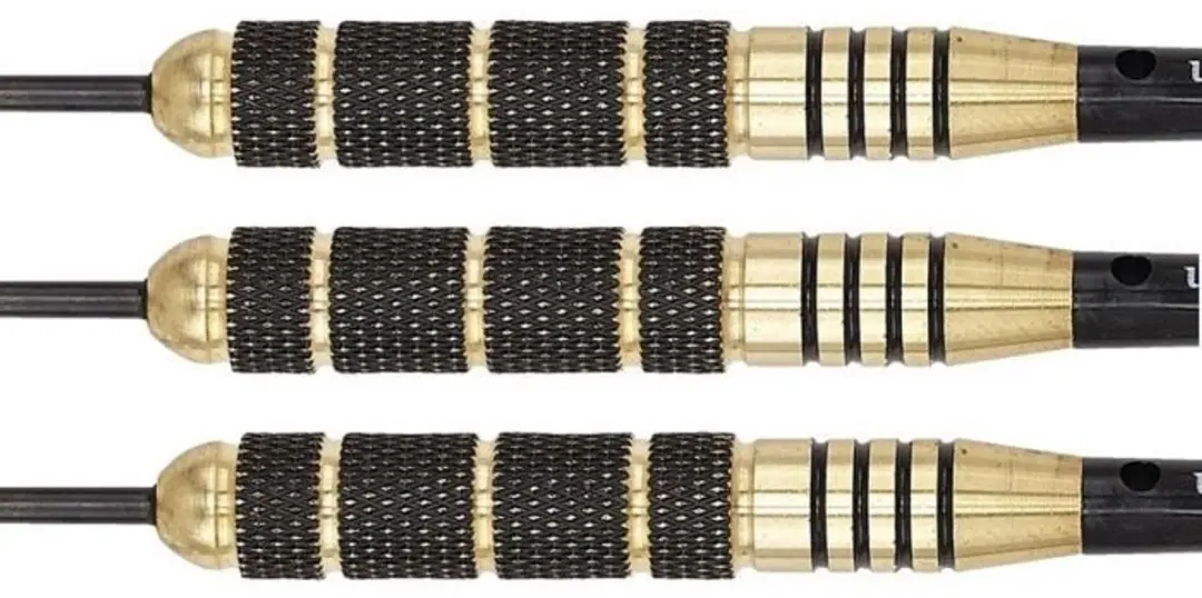 Unicorn Core Plus Dartpijlen UN-08644 - 3 Stuks - Zwart/Goud - afbeelding 6 van 6
