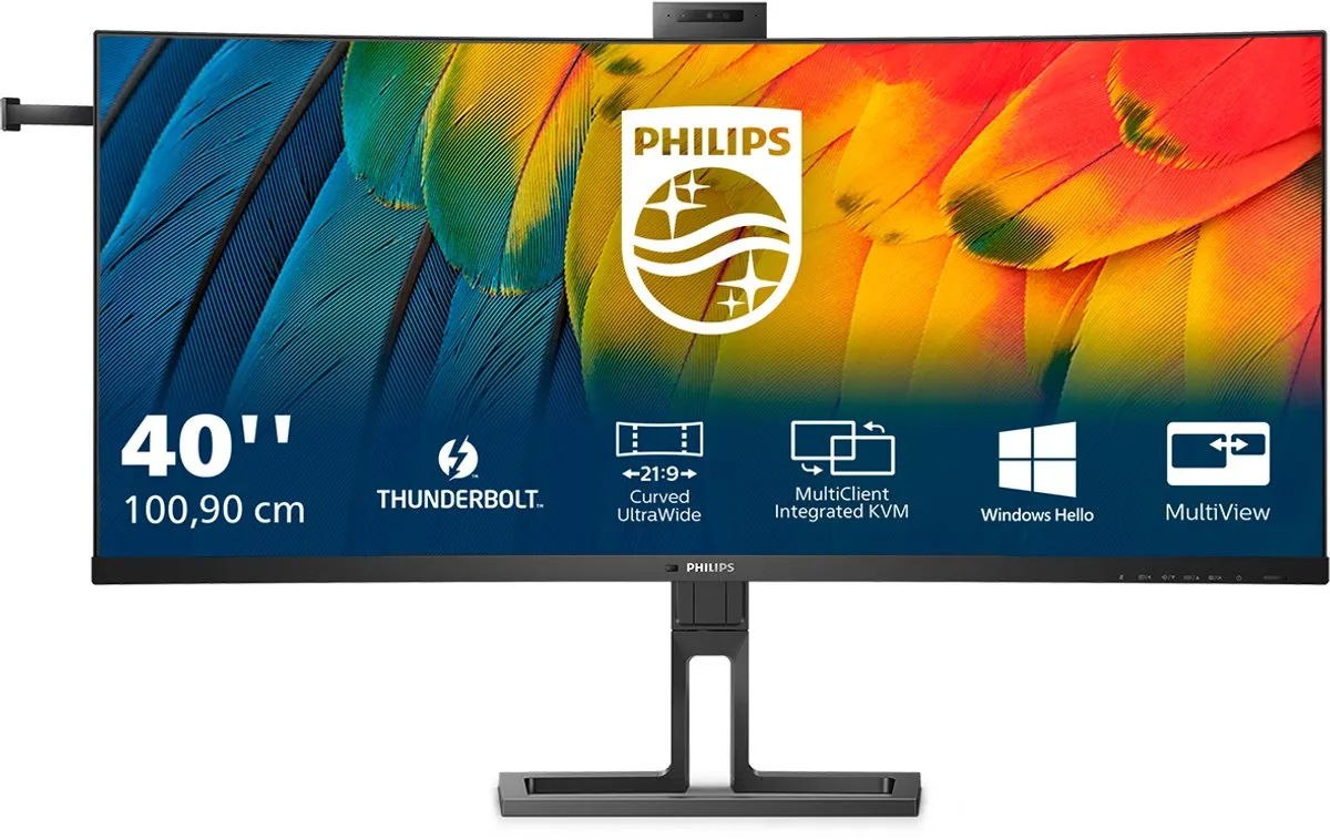 Philips 40B1U6903CH 6000 Series Curved Monitor 39.7" WUHD