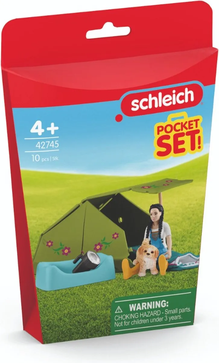 Schleich Horse Club Kampeeravontuur met Kim 42745 - Multikleur