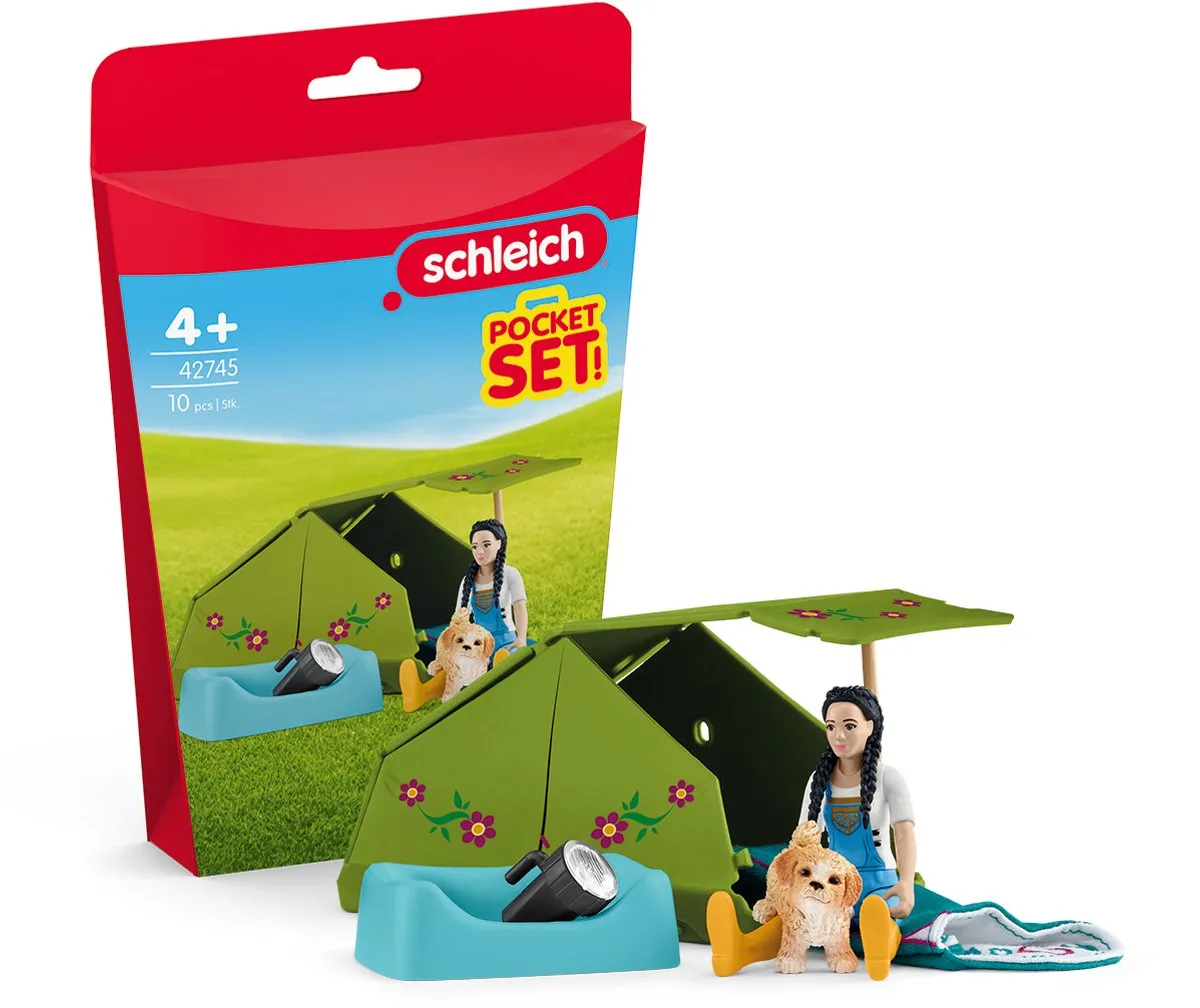 Schleich Horse Club Kampeeravontuur met Kim 42745 - Multikleur