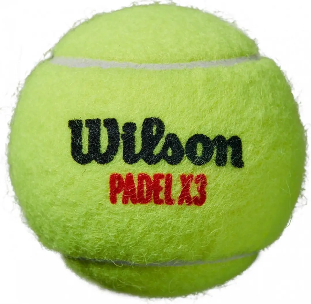 Wilson Padel X3 Padelballen - 3 Stuks - Geel