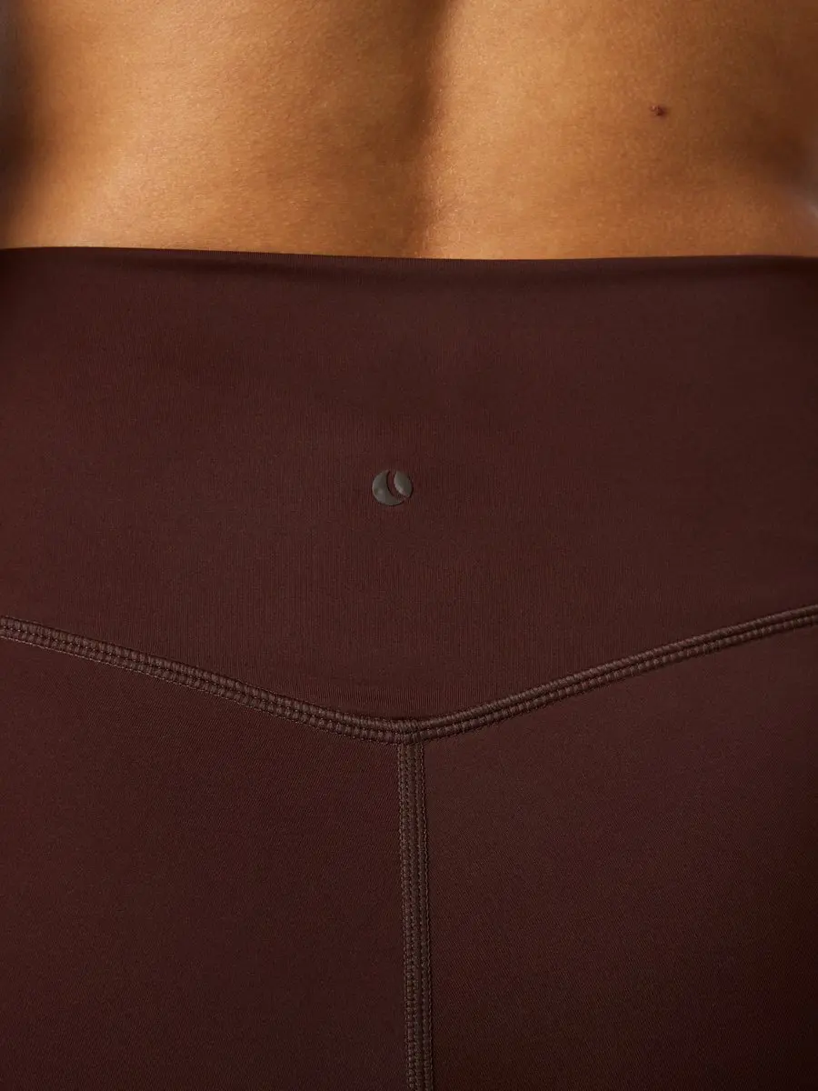 Björn Borg Sportbroek Dames Flare Tight - Gerecycled Polyester - Coffee Bean Bruin M