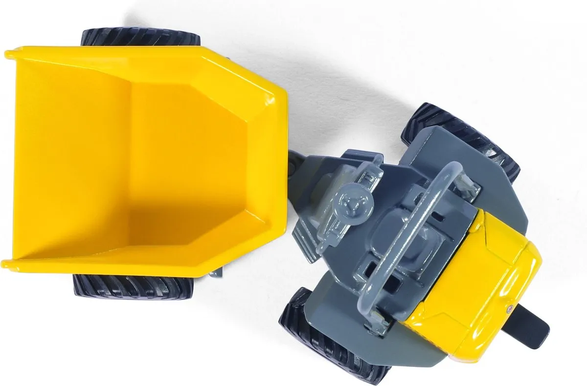 SIKU 3509 Wacker Neuson DW60 Dumper 1:50 - Geel/Grijs Metaal/Kunststof