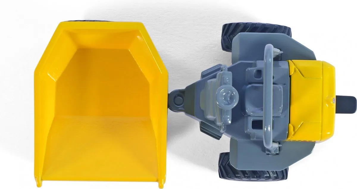 SIKU 3509 Wacker Neuson DW60 Dumper 1:50 - Geel/Grijs Metaal/Kunststof