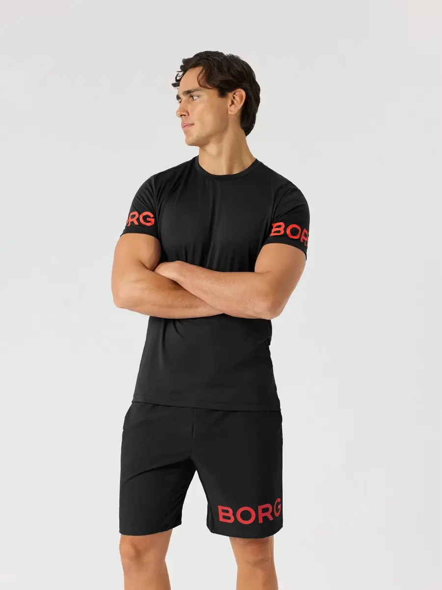 Björn Borg Heren Sportshirt Korte Mouw