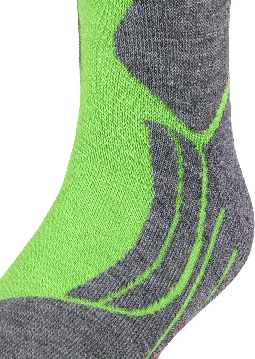 Falke SK2 Stripes Skisokken - Dik wol - Maat 27-30 - Groen - afbeelding 6 van 6