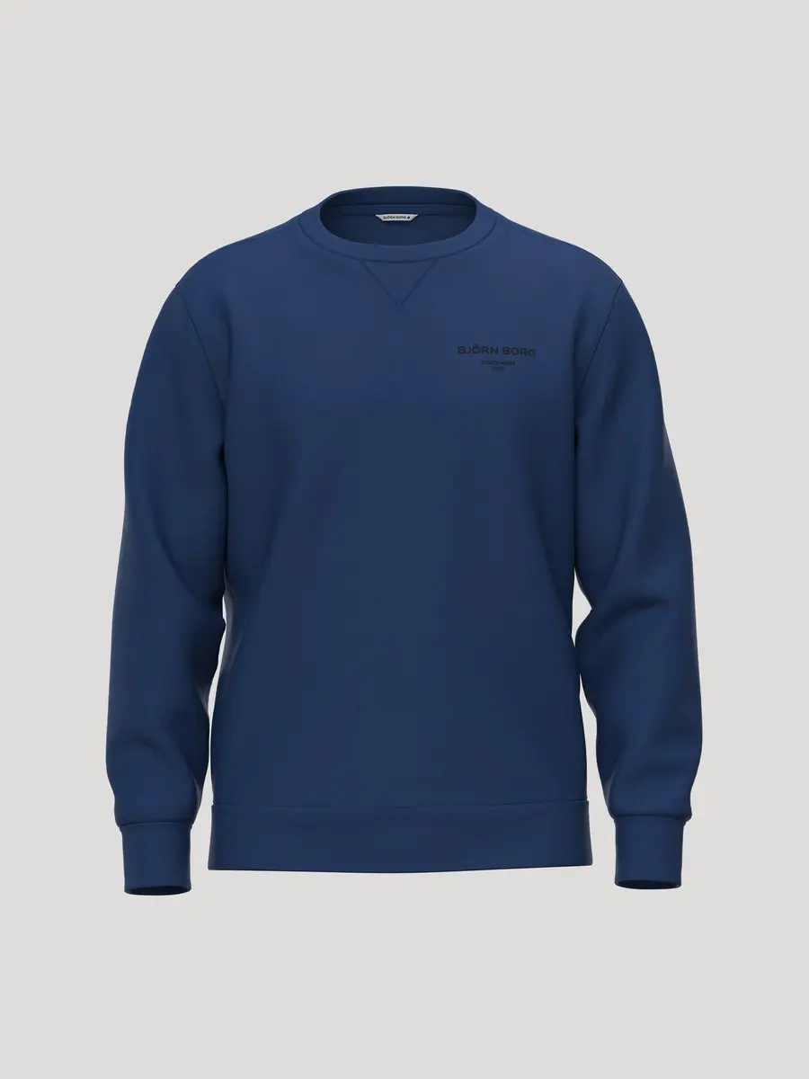 Björn Borg Essential 1 Trui Heren Lange Mouw Estate Blauw XL