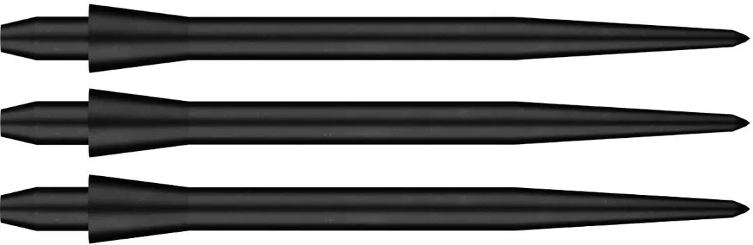 Bull's Conic Black Points 44mm - 3 Stuks