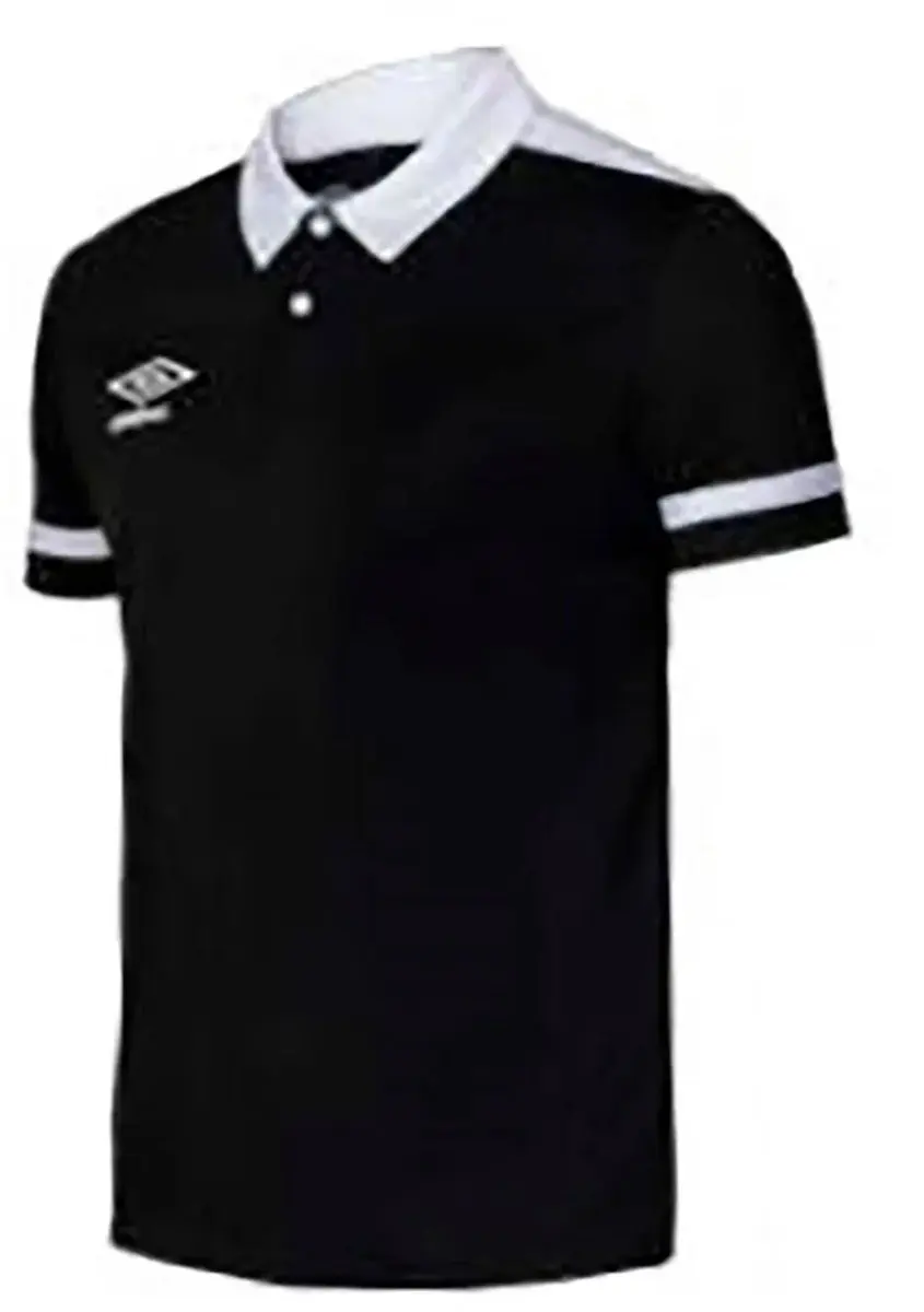 Umbro Manyara Poloshirt - M - Zwart/Wit