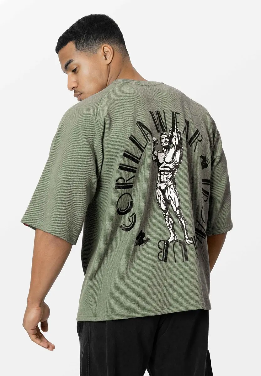 Gorilla Wear Russell Oversized T-shirt M - Groen