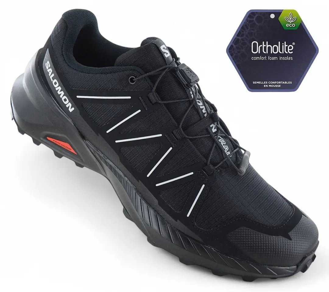 Salomon Speedcross Peak Heren Trail-Running Schoenen 41 - Zwart - afbeelding 6 van 6