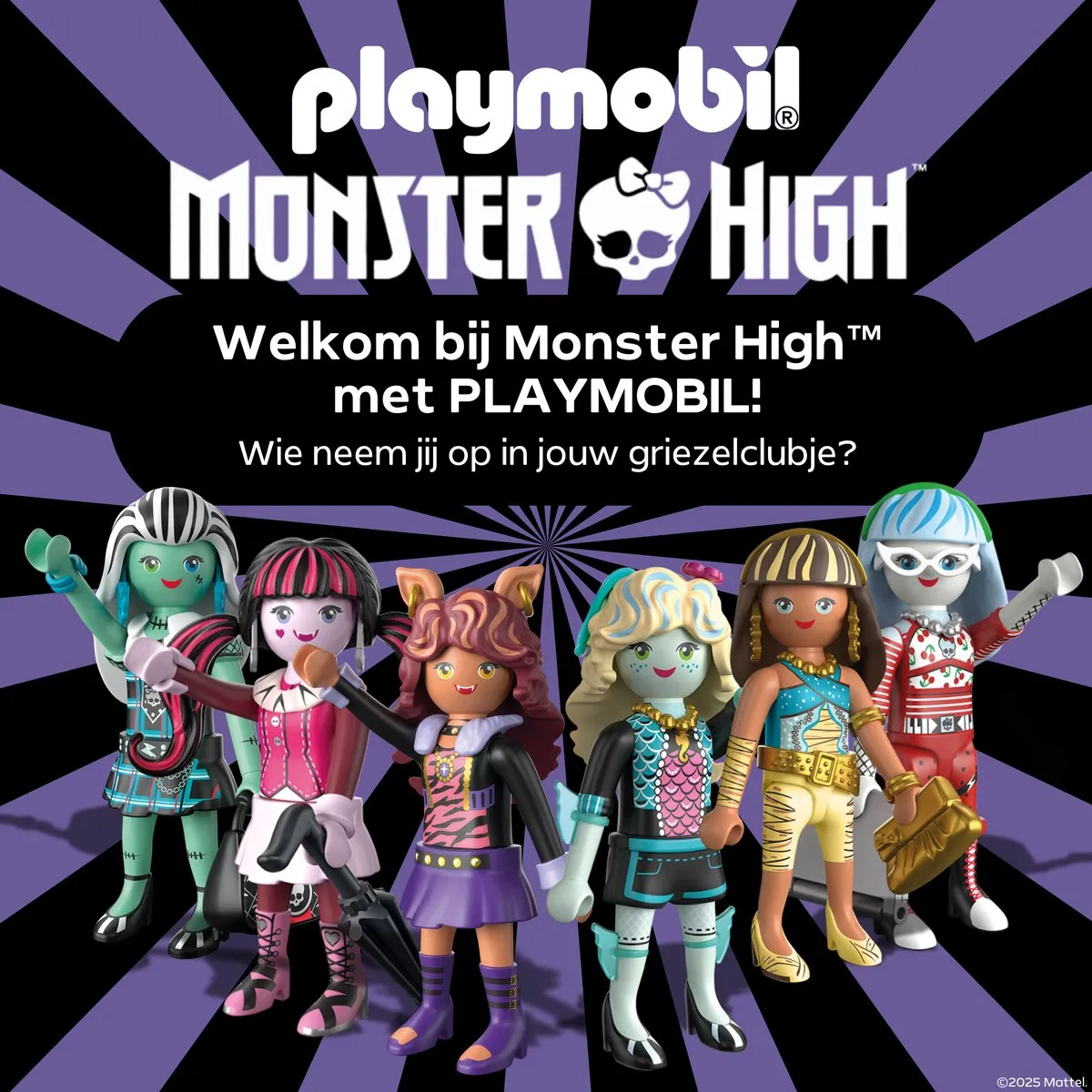 Playmobil Monster High Draculaura & Clawd 72043 - Meerkleurig