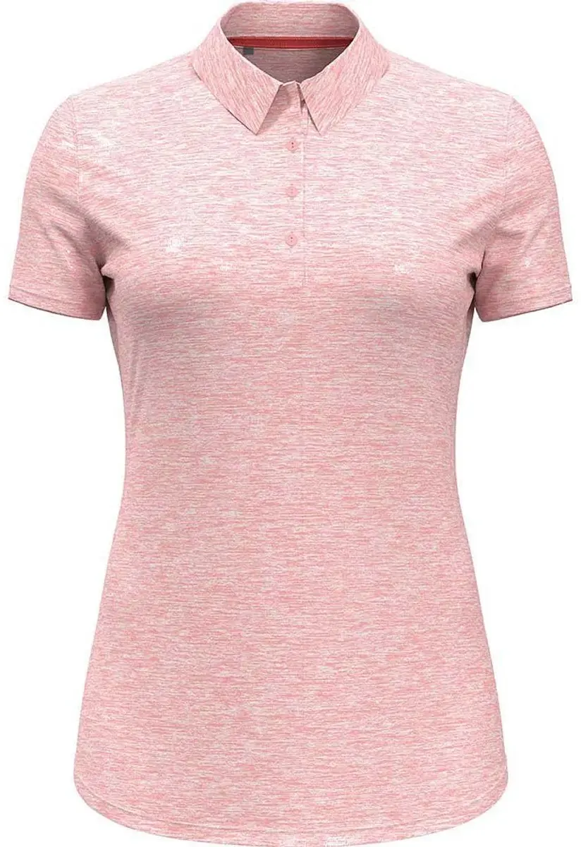Under Armour Playoff Poloshirt Dames - M - Roze