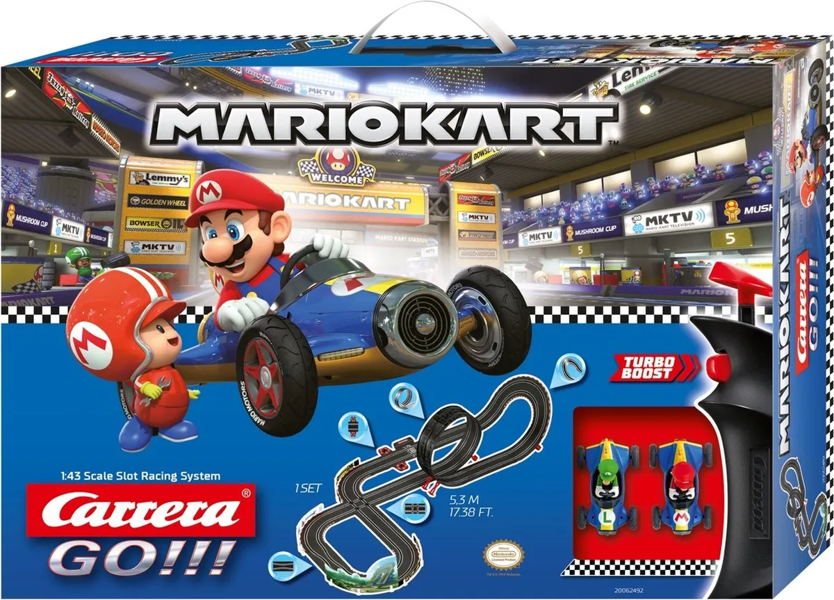 Carrera Go!!! Mario Kart Mach 8 Racebaan CAR20062492 - 5,3m - afbeelding 6 van 6