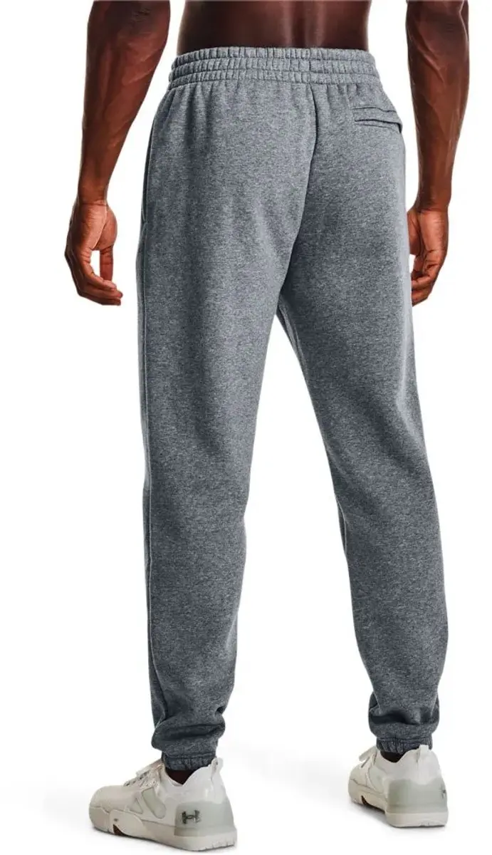 Under Armour Icon Fleece Joggingbroek Heren Short - XL - Grijs
