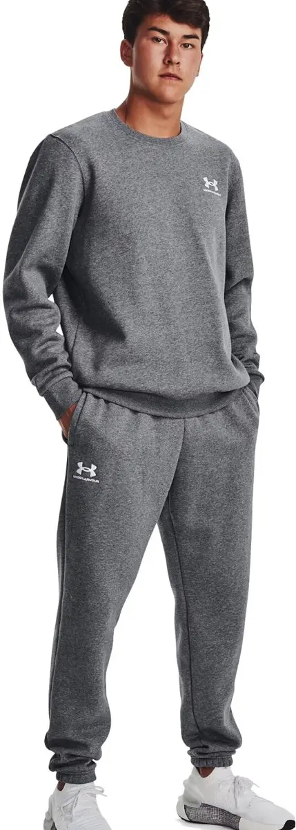 Under Armour Icon Fleece Joggingbroek Heren Short - XL - Grijs - afbeelding 6 van 6
