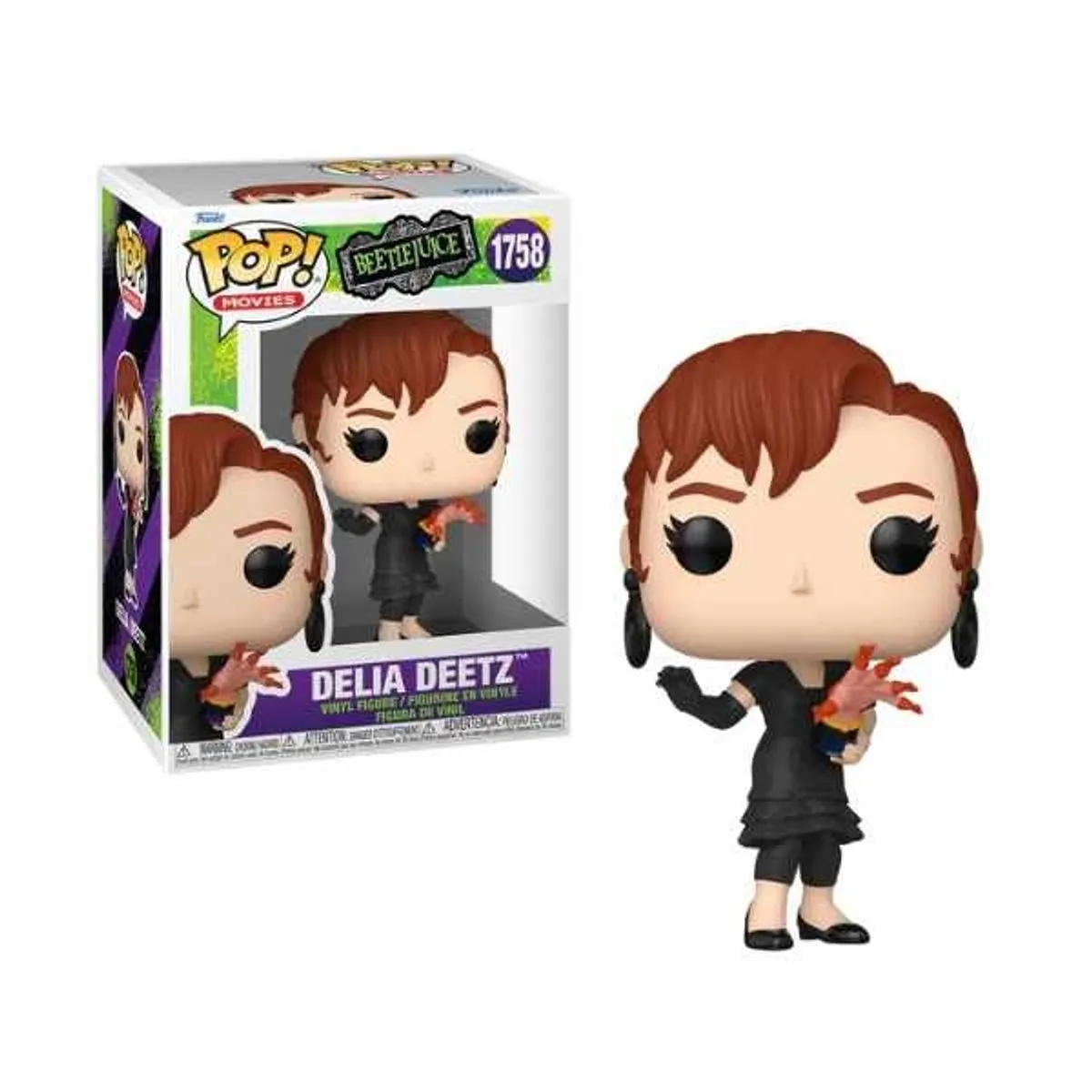 Funko Pop! Movies Beetlejuice Delia Deetz #1758 - Multicolor - afbeelding 5 van 5