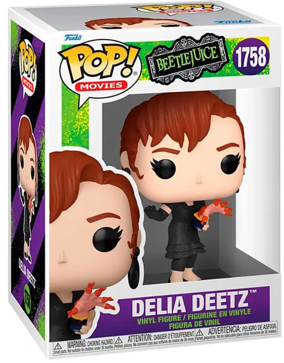 Funko Pop! Movies Beetlejuice Delia Deetz #1758 - Multicolor - afbeelding 4 van 5