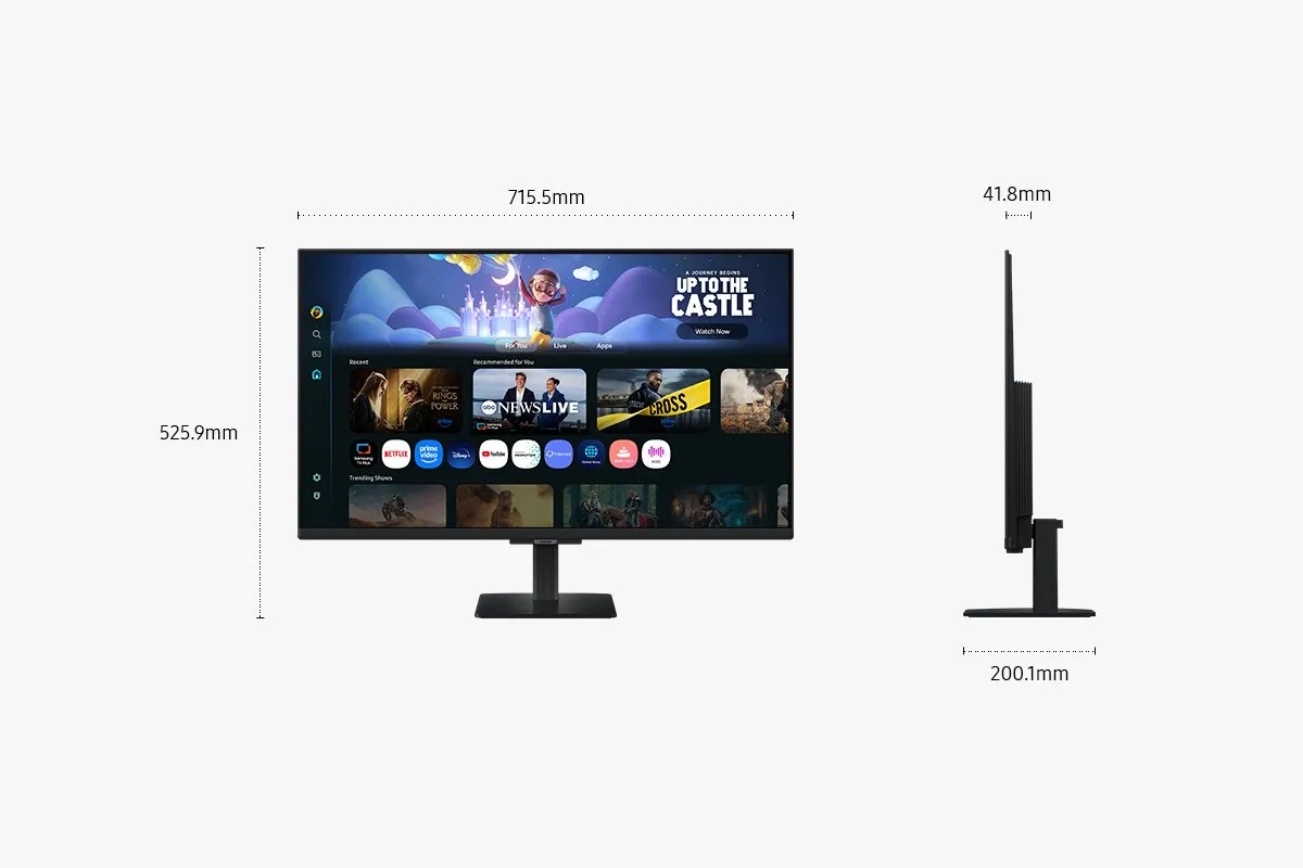 Samsung M5 M50F LS32FM500EUXEN Monitor 32 inch - Zwart