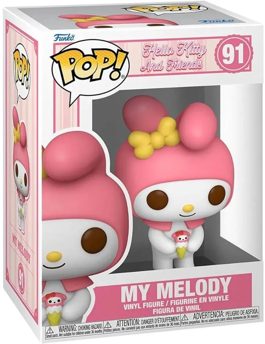 Funko Pop Sanrio Hello Kitty & My Melody #91 - Multi - afbeelding 6 van 6