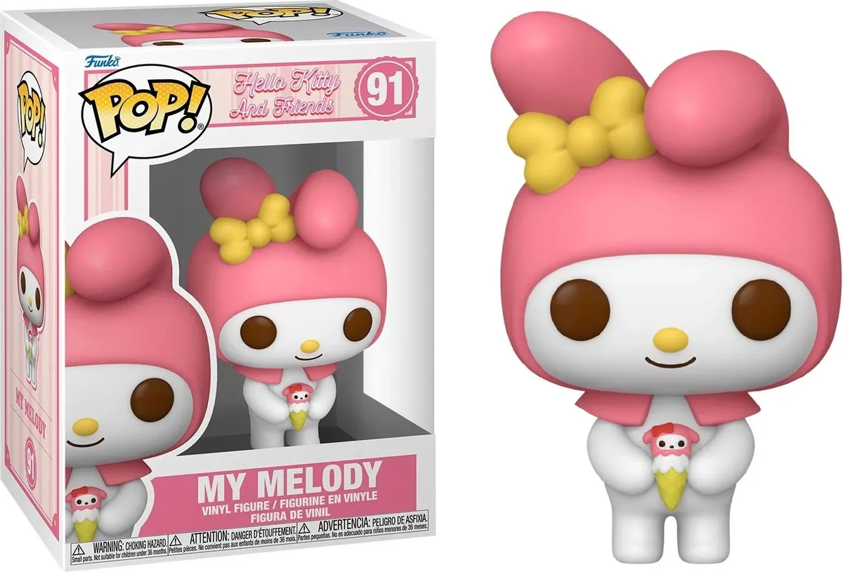 Funko Pop Sanrio Hello Kitty & My Melody #91 - Multi
