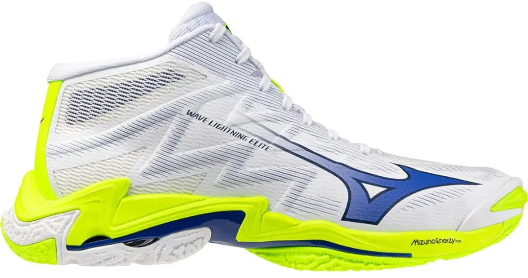 Mizuno Wave Lightning Elite Mid Indoor Sportschoenen 46.5 - Wit