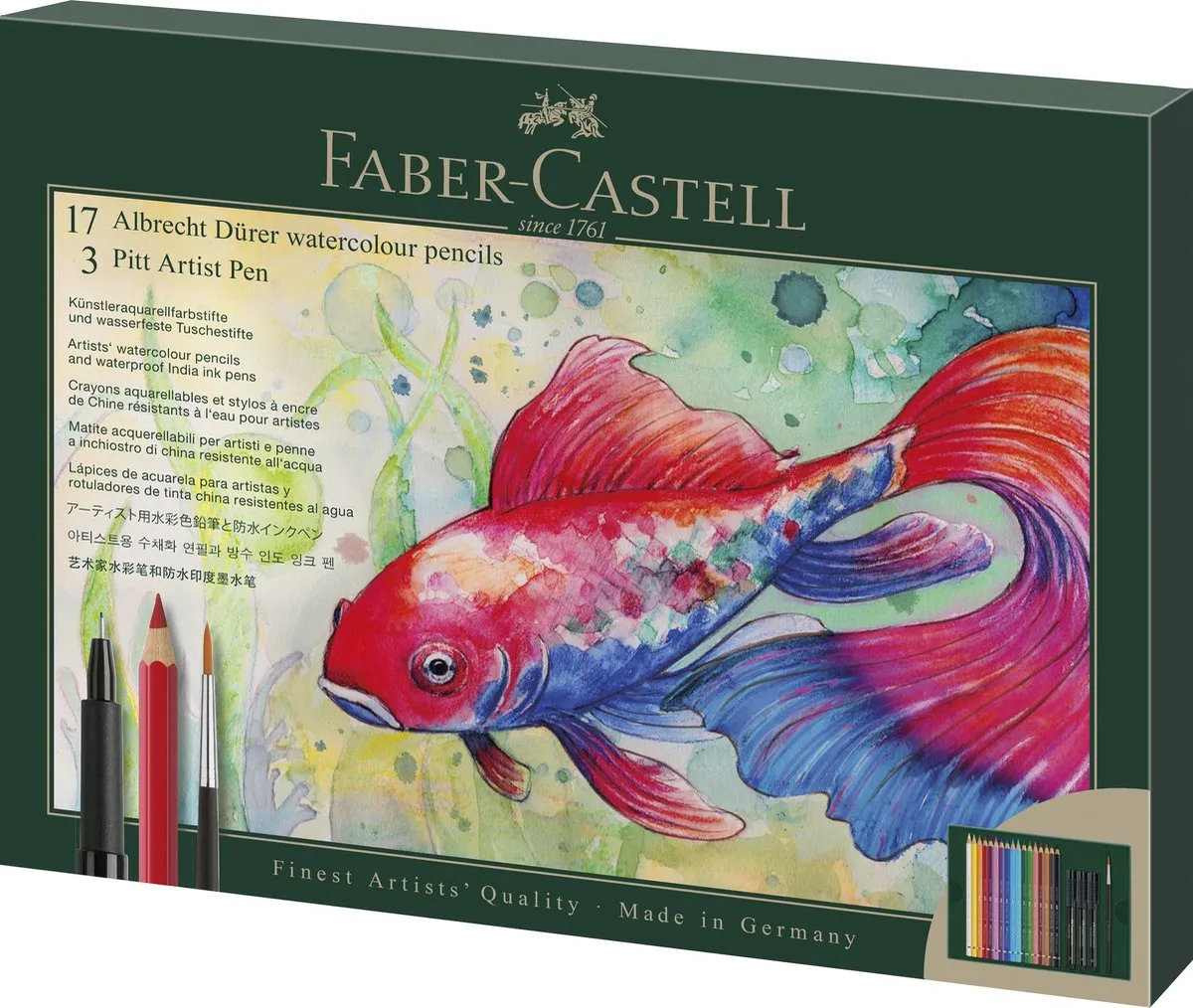 Faber-Castell Albrecht Dürer & Pitt Artist Pen Set 21-delig