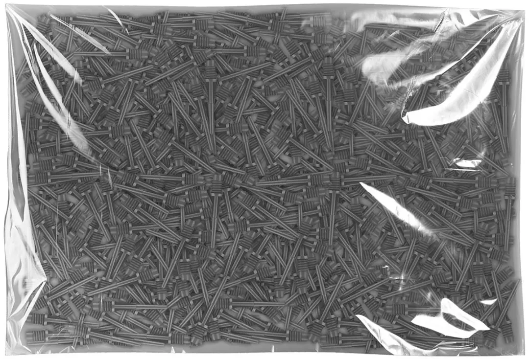Bull's Star Tip BU-61907 - 1000 Stuks - Grijs