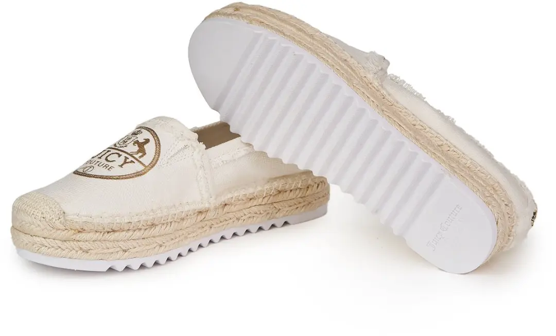 Juicy Couture Yasmin Dames Espadrilles - Wit