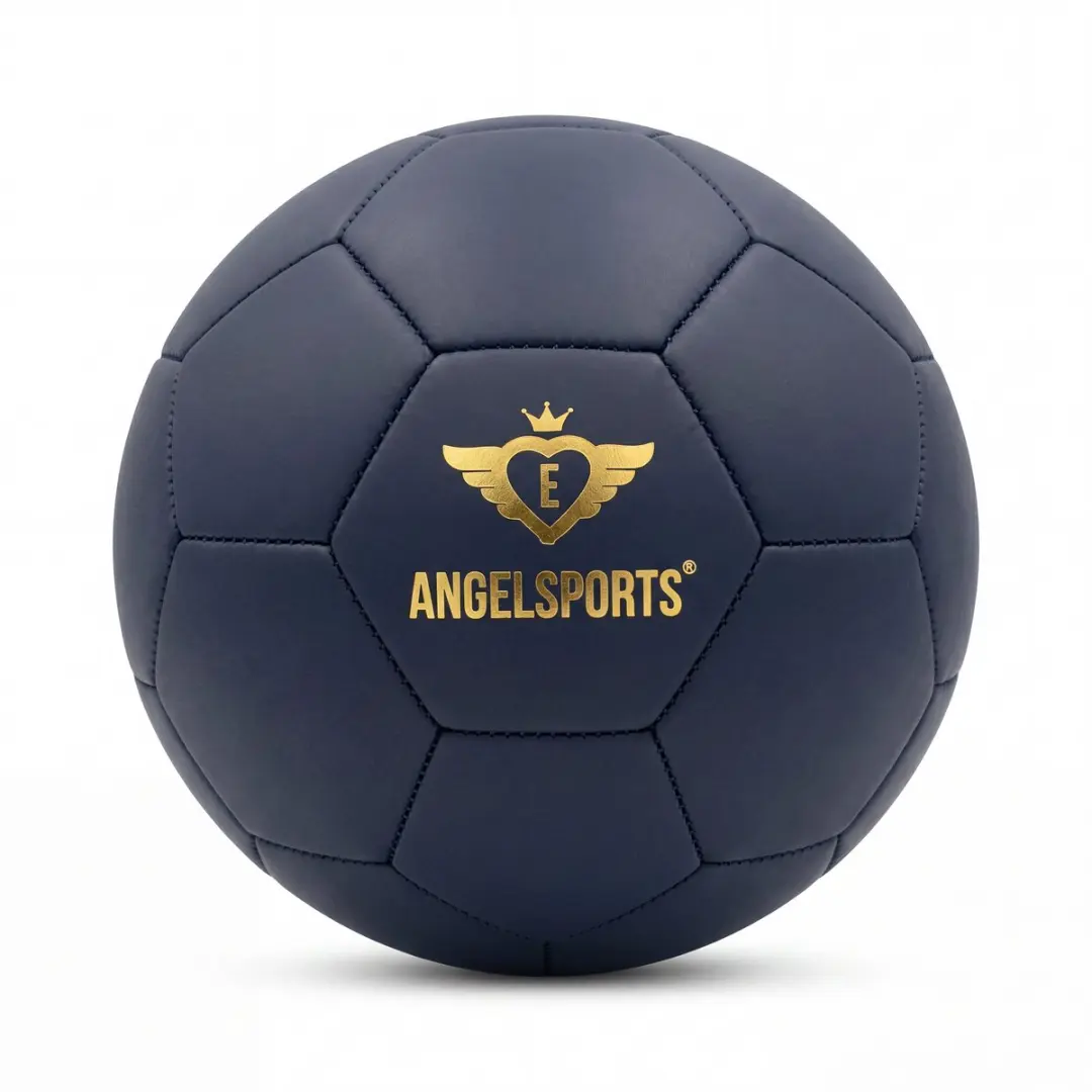 Angel Toys Voetbal Donkerblauw Maat 5