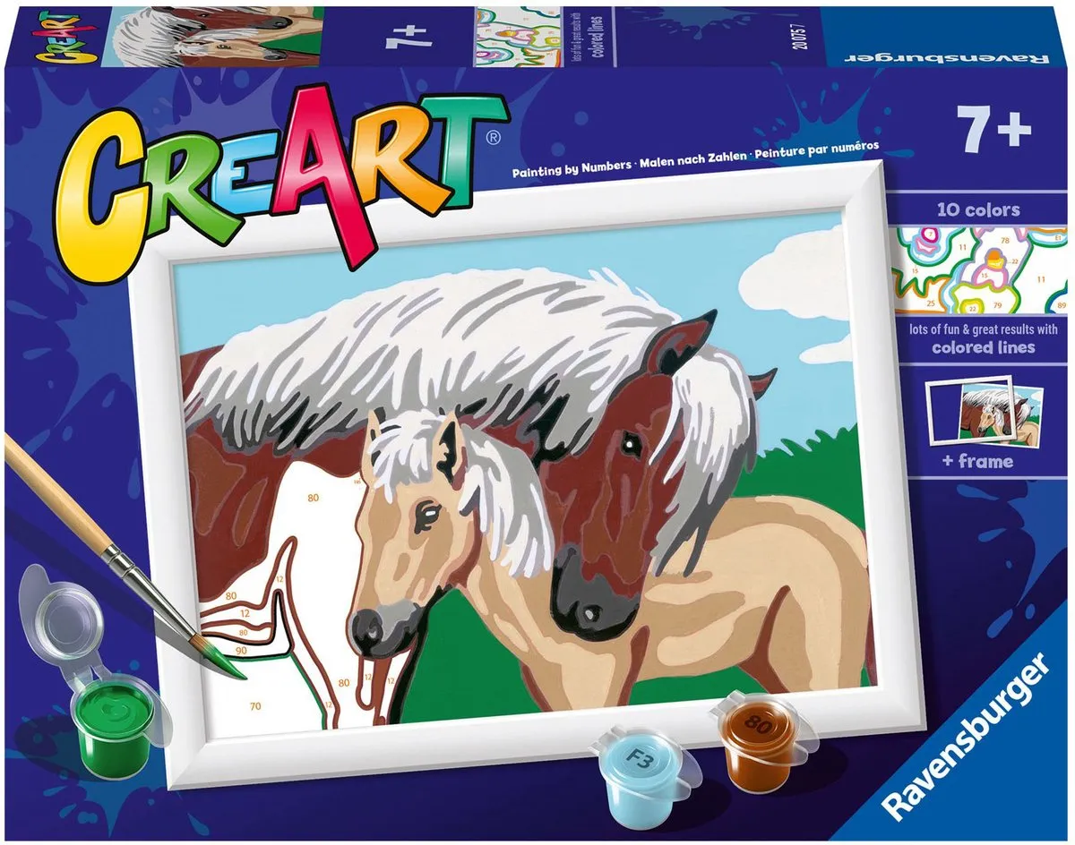 Ravensburger CreArt Mother & Foal Schilderen op nummer