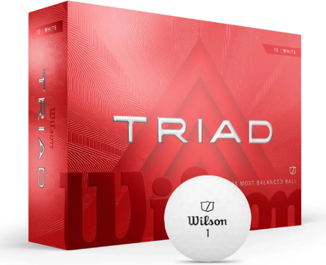 Wilson Triad Golfballen Wit