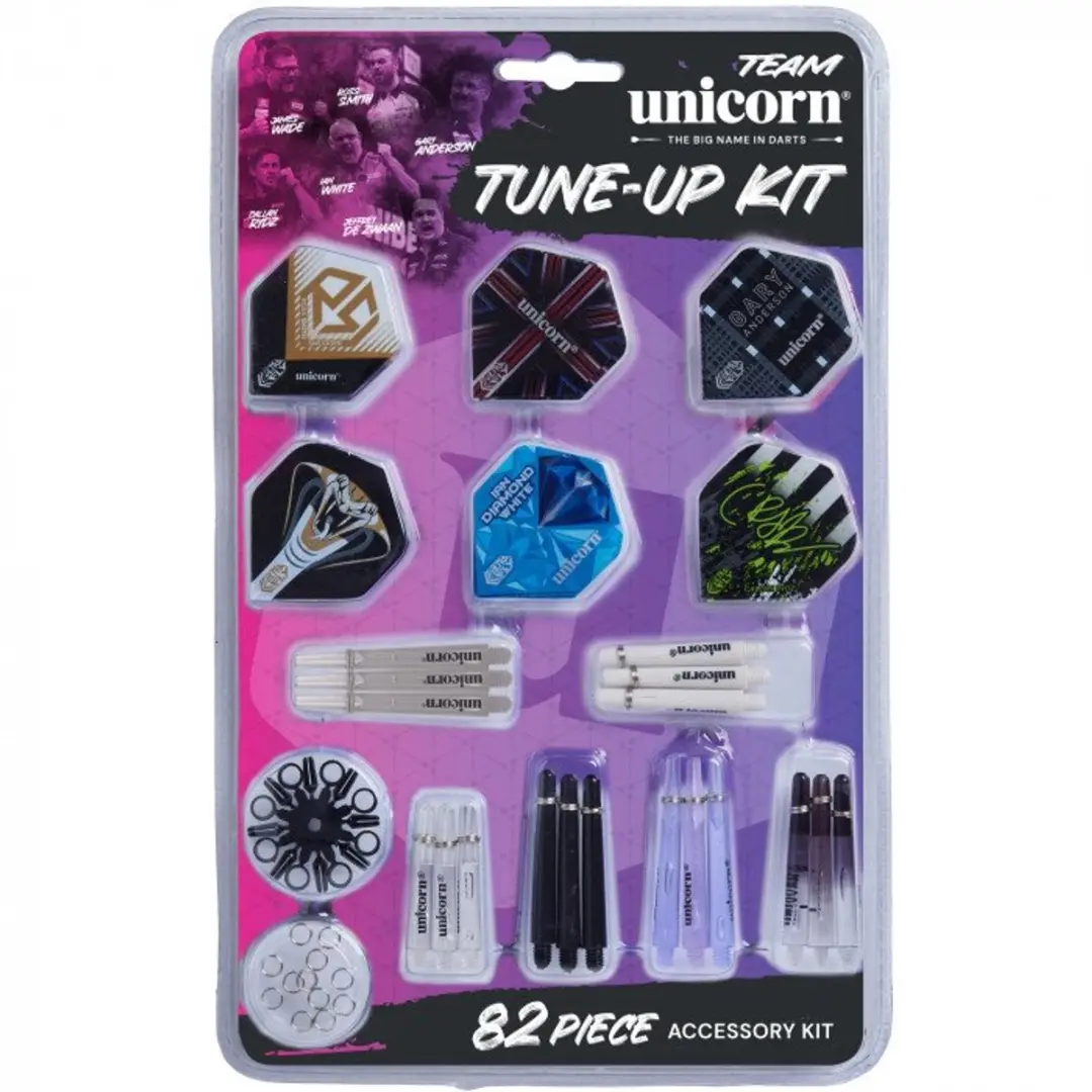 Unicorn Team Darts Tune Up Kit 71878 - 3 Stuks - Multicolor
